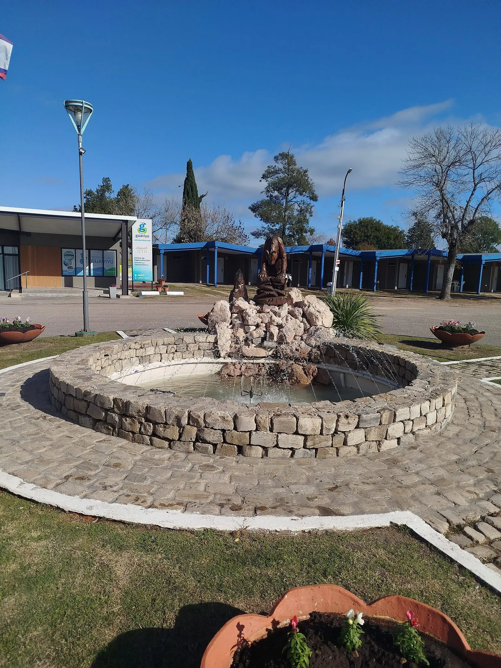 Instalaciones del complejo termal.