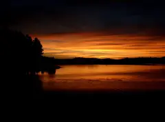 Lago del Balneario Iporá.