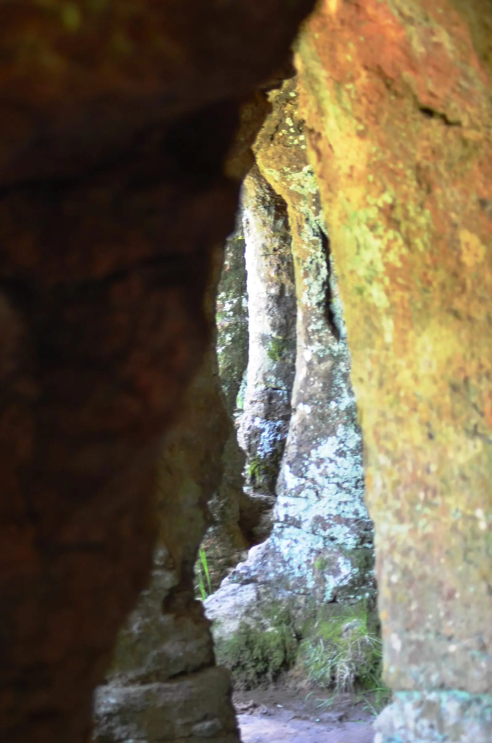 Interior de las Grutas del Palacio.