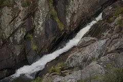 El parque y la cascada del Penitente.